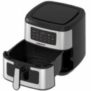 مقلاة هوائية رقمية سعة 9.2 لتر وقدرة 2000 وات -08 برامج - SAF-920 أسFriteuse À Air Numérique 9.2L 2000W -08 Programmes - SAF-920 Noir/Argent