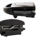 صانعة الوجبات الخفيفة 7في1 مع صفائح لصنع البسكويت ومختلف الوجبات الخفيفة واللذيذة Sonashi Multi-Grill 7in1 Presse Sandwich SSM-862