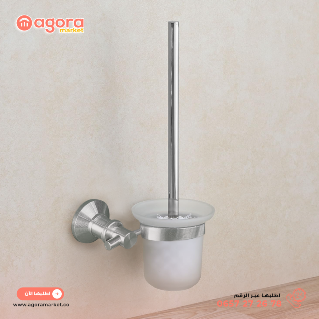 فرشاة حمام سهلة الاستخدام والتنظيف