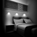 Lampe 5LED avec télécommande et fonction tactile - Fonctionnement sur piles sans fil