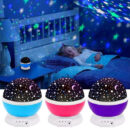 Lampe Veilleuse De Projection Rotative-مصباح اضاءة ديكور