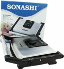 شواية متعددة الاستعمالات مع منظم لدرجة الحرارة استمتعي بساندويشات الشواء اللذيذة والصحية Sonashi Grill & Sandwich Maker 2000W SGT-852 (نسخة)