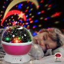 Lampe Veilleuse De Projection Rotative-مصباح اضاءة ديكور