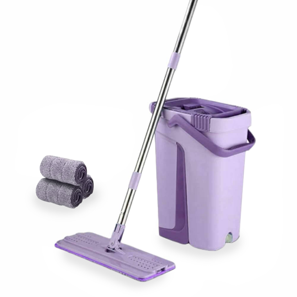 ⁦دلو تنظيف الاكثر فعالية وسهولة بممسحة 360 درجة Seau Magique - 360° Clean Mop Balai Vadrouille Serpillière⁩ - الصورة ⁦3⁩