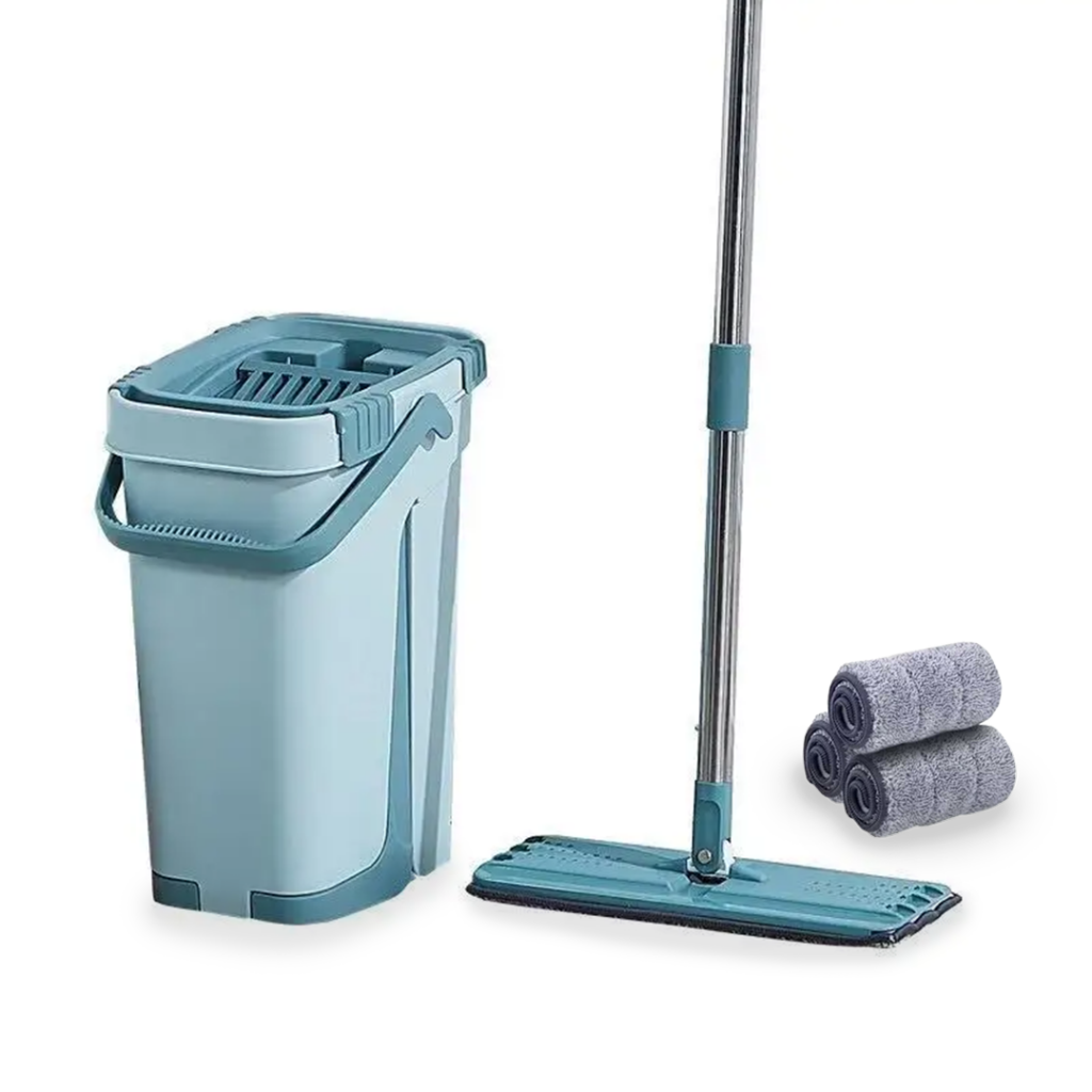 دلو تنظيف الاكثر فعالية وسهولة بممسحة 360 درجة Seau Magique - 360° Clean Mop Balai Vadrouille Serpillière