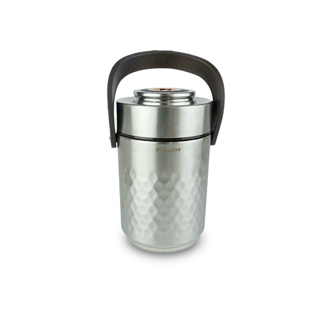 ⁦حافظة طعام جودة عالية من الإينوكس لطعام صحي طازج وساخن في كل وقت و مكان  Ailijine Stainless Steel Lunch Box Lux 1.9 L⁩ - الصورة ⁦2⁩