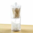منظم لتخزين الأعواد القطنية والأقراص القطنية - Organisateur Rangement Coton-Tige Et Coton disque