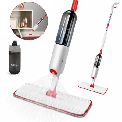 Balai Serpillère Pulvérisateur avec Réservoir Rechargeable – ممسحة بخاخ مع زجاجة قابلة لإعادة التعبئة